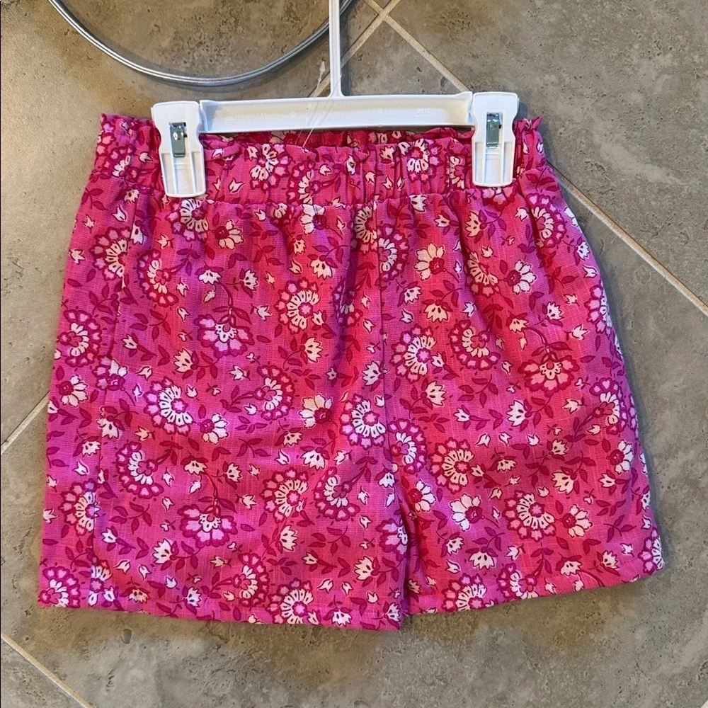 btween Pink Floral Top and Skirt Outfit